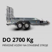 Prepravníky stavebných strojov do 2700 kg