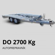 Autoprepravníky do 2700kg