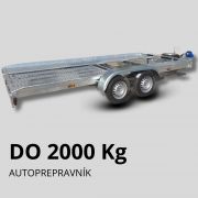 Autoprepravník do 2000kg