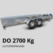 Autoprepravník do 2700kg