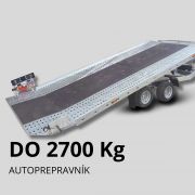 Autoprepravníky do 2700kg