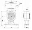 Svetlo B-Č rovné krátke FT-141 A LED